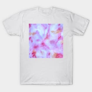 Pink red watercolor handpainted art T-Shirt